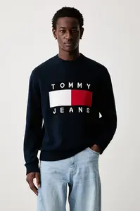 Tommy Jeans sveter pánsky bavlnený