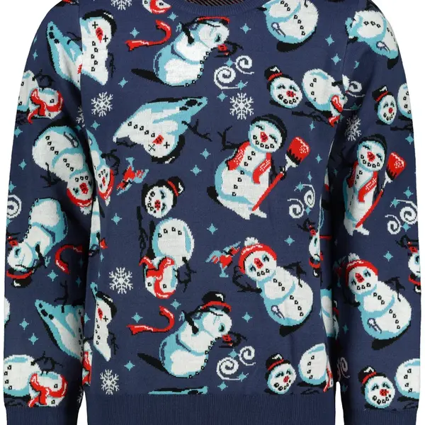 Pánsky sveter Snowmen Frogies