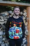 Pánsky sveter Winter story Frogies