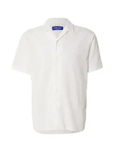 JACK & JONES Košeľa 'JORSUMMER LUKE'  biela
