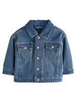 Next Prechodná bunda  modrá denim