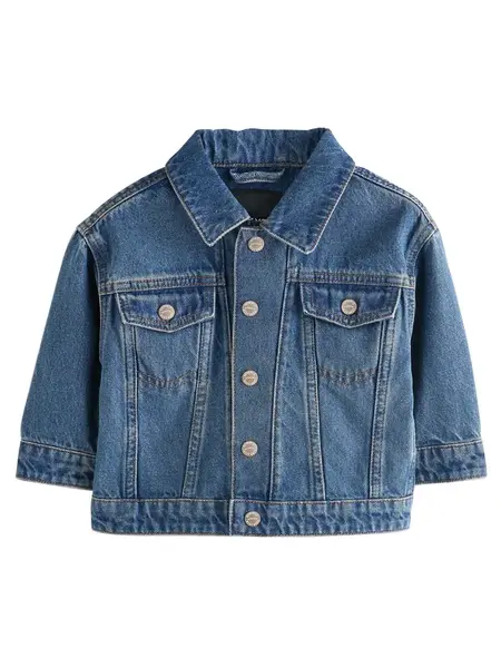 Next Prechodná bunda  modrá denim