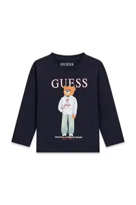 Guess  tričko s dlouhým rukávem dětské bavlněné
