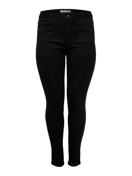 ONLY Carmakoma Džínsy 'Augusta'  čierny denim