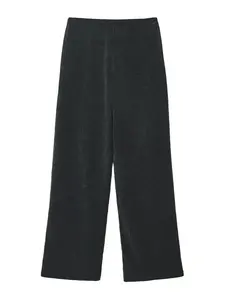 Pull&Bear Nohavice  tmavozelená