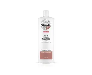 Nioxin Revitalizér pokožky pro jemné barvené mírně řídnoucí vlasy System 3 (Conditioner System 3) 1000 ml