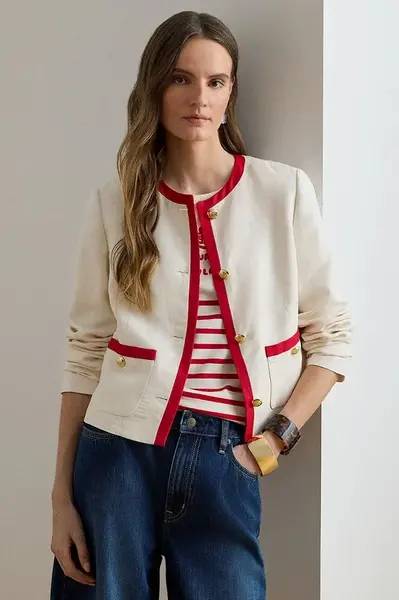 Lauren Ralph Lauren  sako dámské se lnem