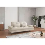 Sit & More 2,5SEDÁK, textil, krémová