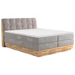 POSTEL BOXSPRING, 200/200 cm, béžová
