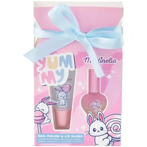 Martinelia Yummy Nail Polish & Lip Gloss darčeková sada