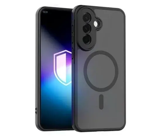 3mk ochranný kryt Misty MagCase pro Apple iPhone 16, černá