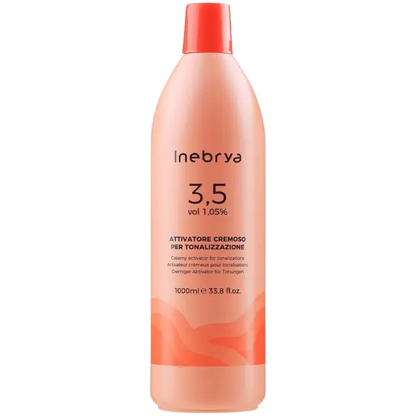 Oxidační parfemovaná emulze Inebrya 3,5 VOL 1,05% - 1000 ml (7721177) + dárek zdarma