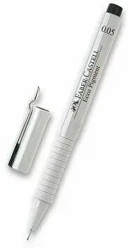 Popisovač Faber-Castell Ecco pigment černý – 0,2mm