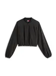 Tommy Jeans Prechodná bunda  čierna / biela