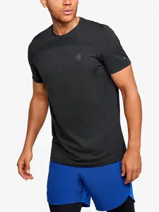 Under Armour Tričko Rush HG Seamless Fitted SS-BLK - Pánské