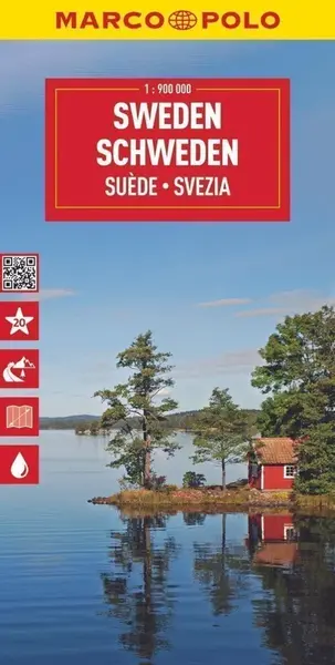 Švédsko 1:900 000