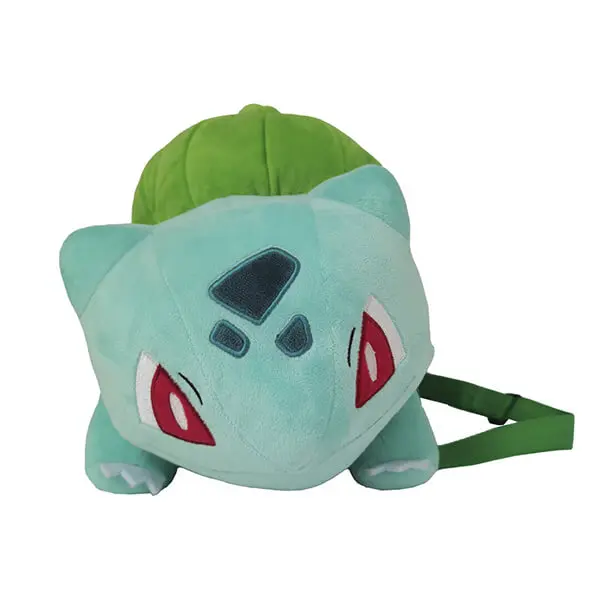 Pokémon plyšák Bulbasaur 2v1 (plyšák a batoh) - 29 cm