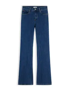TOMMY HILFIGER Džínsy 'Mid Rise Bootcut'  tmavomodrá