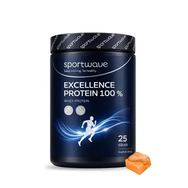 Sport Wave 100% Whey Ultra Protein 750g - slaný karamel
