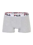 FILA Boxerky  sivá melírovaná / čierna