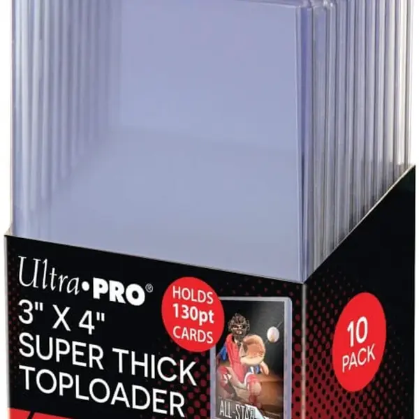 Toploader Ultra Pro 3x4 Super Thick 130PT Toploaders - 10 ks