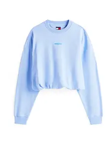 Tommy Jeans Mikina  svetlomodrá