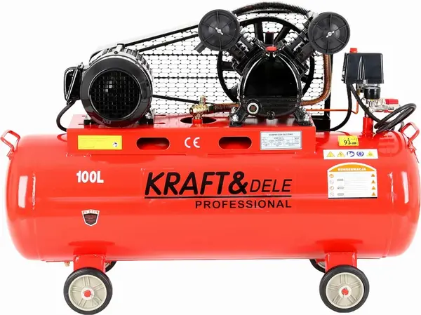 KRAFT&DELE Olejový kompresor 100 l, 400 V KD404