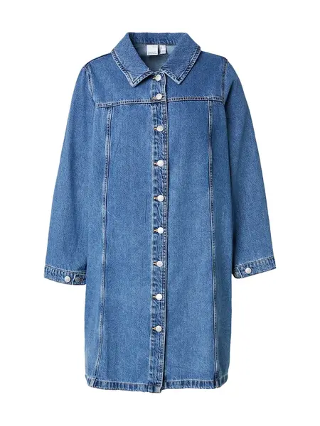 Vero Moda Curve Košeľové šaty 'VMCFindo'  modrá denim