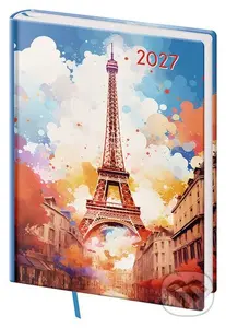 Denní diář 2027 B6 Vario Lyra Paris