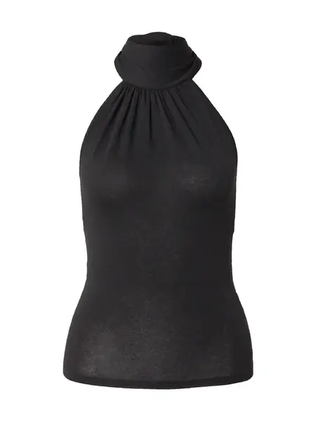 WEEKDAY Top 'Fliss'  čierna