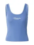 Abercrombie & Fitch Top  kráľovská modrá / biela