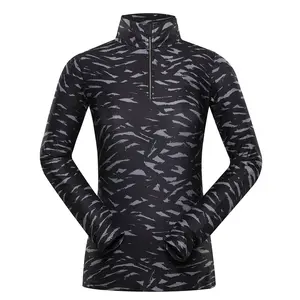 Dámské rychleschnoucí triko ALPINE PRO STANSA black varianta pe