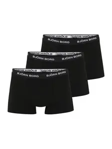 BJÖRN BORG Boxerky  čierna / biela