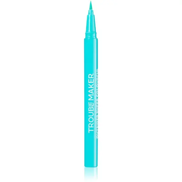 Trouble Maker Outsider precízna tekutá očná linka odtieň Pool Noodle Aqua Bule 0.5 ml