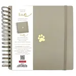 Scrapbook Luxi 21 × 21 cm, moka, lamino