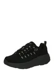 SKECHERS Nízke tenisky 'D'LUX WALKER 2.0'  čierna / strieborná