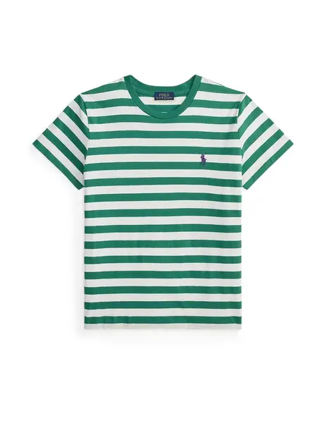 Polo Ralph Lauren Tričko  jedľová / biela