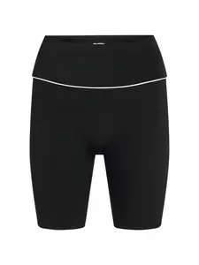Karl Lagerfeld Nohavice 'Athleisure'  čierna / biela