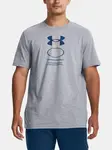 Under Armour Tričko UA M Branded GEL Stack SS-GRY - Pánské