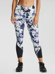 Under Armour Legíny W UA Fly Fast Printed Crop-BLU - Dámské