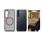 Zadní kryt Tactical MagForce Hyperstealth 2.0 pro Samsung Galaxy S25, černá-hnědá