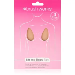 Brushworks Assorted Complexion lepiaca páska na prsia 3 ks