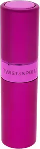 Twist & Spritz Twist & Spritz - plniteľný rozprašovač parfumov 8 ml (tmavo ružový)