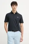 BOSS  polo pánské se lnem  X ASTON MARTIN