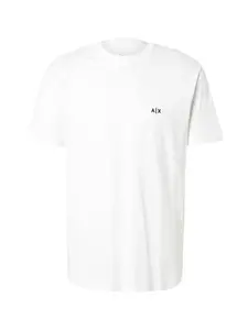 ARMANI EXCHANGE Tričko  čierna / šedobiela