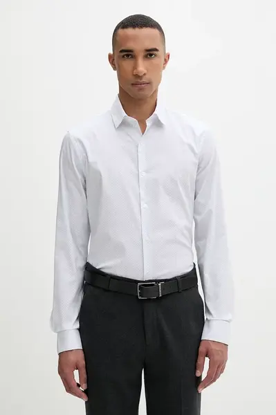 Calvin Klein košile pánská s bavlnou