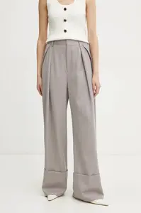 Victoria Beckham Vlnené nohavice Victoria Beckham