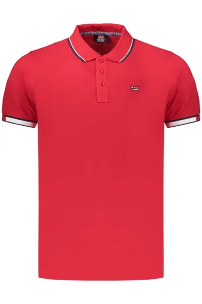 Červené pánské polo triko