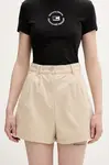 Tommy Jeans šortky dámské bavlněné s elastanem