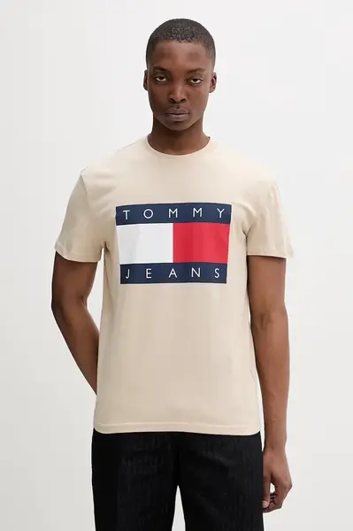 Tommy Jeans tričko pánské bavlněné